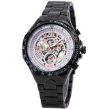 2016 WINNER Gold Watches Top Luxury Brand Men Automatic Mechanical Watch Male Skeleton Wristwatches Full Steel Sports Design