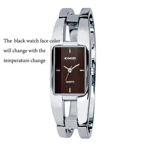 Kimio Brand Women's Bracelet Watches Diamond Stainless Steel Dress Ladies Quartz Watch Femme Relogio Feminino Horloges Vrouwen